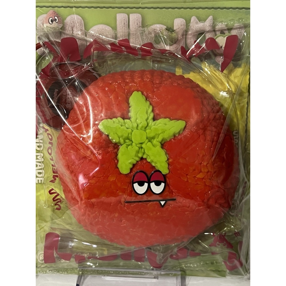 Mellojoy Fuzzy Mountain Veg & Fruit Party grumpy tomato Squishy Mousse Cream new